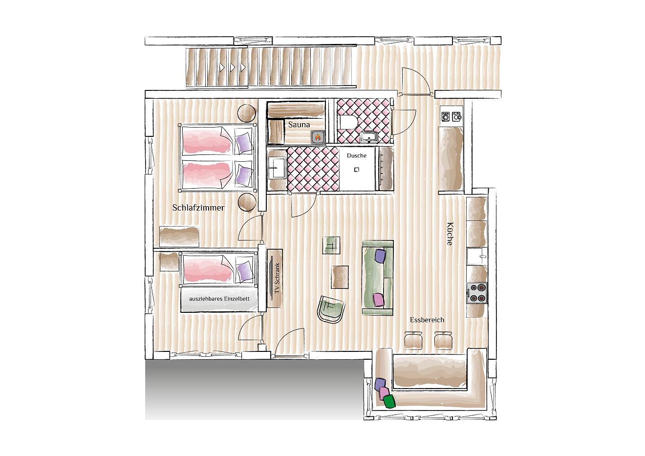 Apartment Kontrabass EG unbeschriftet