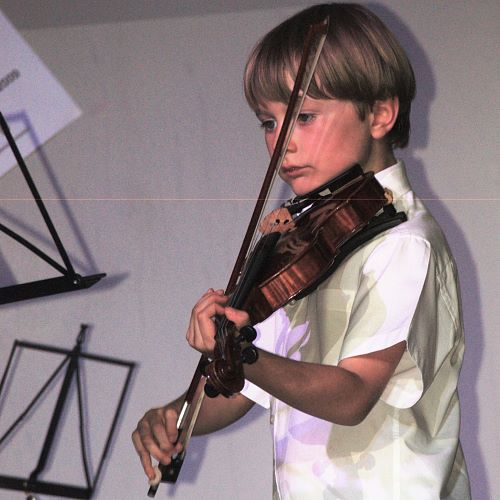 Musikunterricht in der Klangwerkstatt